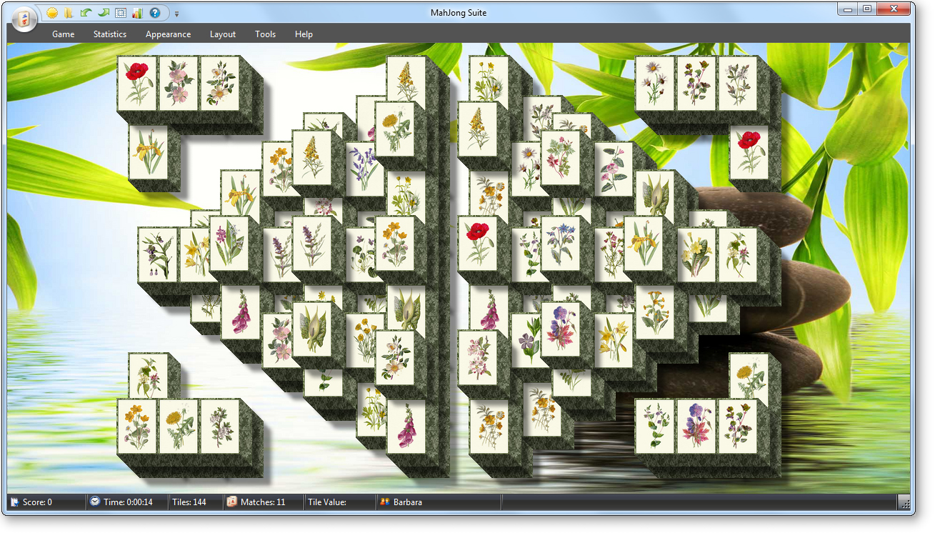 MahJong Suite - Frame Layout Screenshot