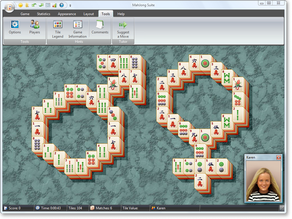 Mahjong Suite Male And Female Screenshot