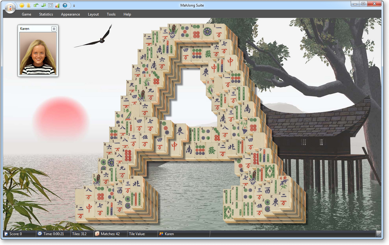 MahJong Suite - Letter A Screenshot